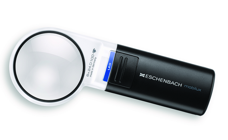 Eschenbach 1176-6 6X Folding Pocket Magnifier with Aplanatic Lens