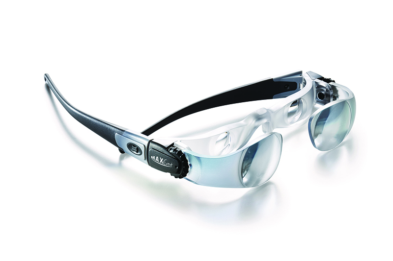 MaxEvent Telescopic Glasses  Binocular Magnifying Glasses, 2.1x