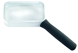 Economy Biconvex Hand-held Magnifier 2.5x